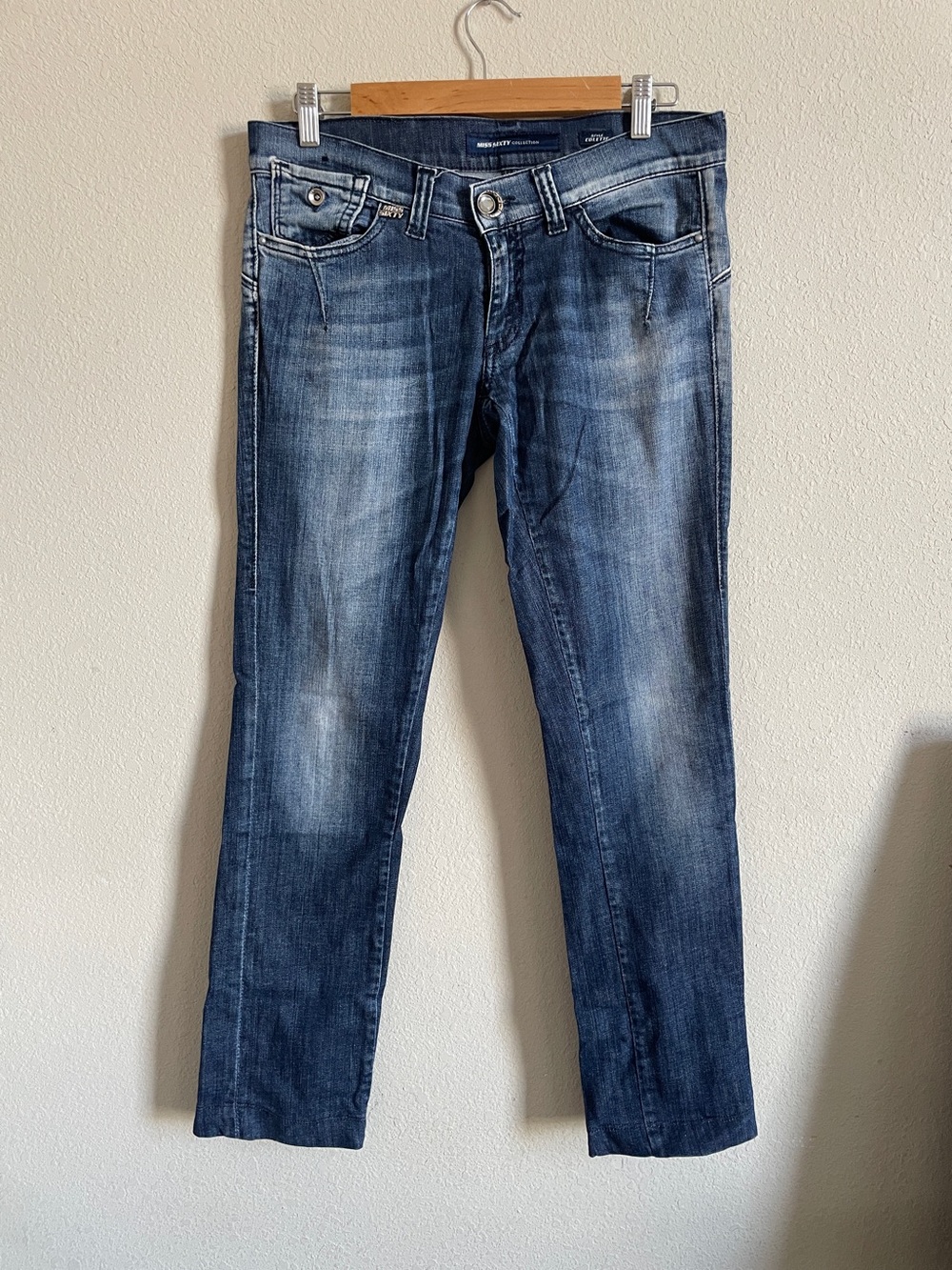 Miss Sixty RARE Y2K Low Rise Distressed Jeans
